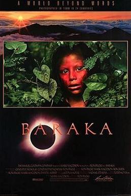 Originalni poster filma Baraka iz 1992. godine