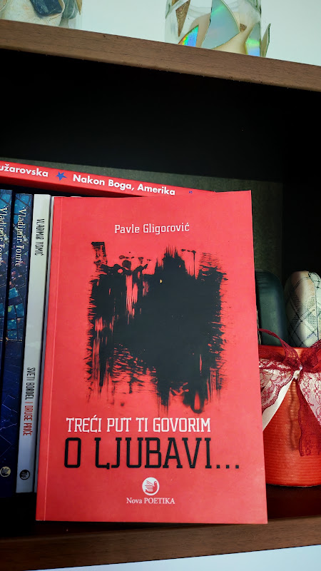 Naslovna korica zbirke Treći put ti govorim o ljubavi... Pavla Gligorovića
