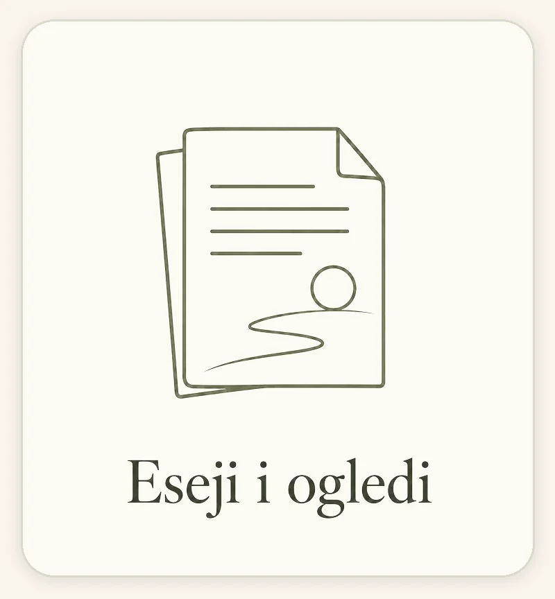 Eseji i ogledi, Oblak Kaktusa